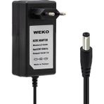 Nacario Weko 14.4 Volt - 1 Amper 5.5*2.5 Uçlu Plastik Işıklı Kasa Priz Tip Adaptör