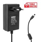 Nacario Weko 24 Volt 1.5 Amper 36 Watt Plastik Kasa Priz Tipi Adaptör (5.5X2.5 Uçlu)