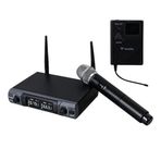 Nacario Westa Wm-202Ht 1 Alıcı + 1 El Mikrofonu +1 Yaka (Lavalier) Kablosuz Uhf Mikrofon Seti
