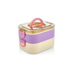 Nacario Yeni Nesil Sefer Tası Lunch Box Beslenmez Kabı Paslanmaz Çelik 1300 ml