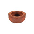 Nacario Yıldız Küçük Güveç Tencere Toıprak Kap (22X12 cm 4-6 Kişilik)