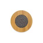 Nacario Yuvarlak Bambu Nihale – Metal Fileli, Isıya Dayanıklı Tencere Çaydanlık Altlığı (16,5 x 16,5 Cm)