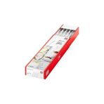Nacario Zwıllıng Sorrento Cam Pipet, Sürdürülebilir ve Tekrar Kullanılabilir, Borosilikat Cam, S - Çok Renkli
