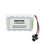 Naccon 6 V 1000 Mah Siyah Soketli Şarjlı Oyuncak AA Kalem Pil