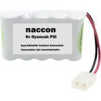 Naccon 6 V 1300 Mah Tamiya Soketli Şarjlı Oyuncak AA Kalem Pil