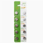 Naccon AG10 189 389 LR54 LR1130 10'lu Alkaline Düğme Pil