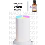 NACG H2o Humidifier 400 Ml Ulrasonik Araba - Oda Hava Nemlendirici Buhar Makinesi Ve Aroma Difüzörü