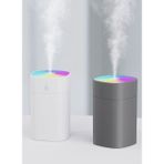 Nacg H2O Humidifier 400 ml Ulrasonik Hava - Oda- Araç Nemlendirici Buhar Makinesi Aroma Difüzörü 4507 - Beyaz
