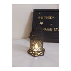 NadarStudio Ramazan Feneri / Dekoratif Kandil feneri / İslami Dekor / Tealight Hediyeli
