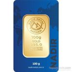 Nadir Gold 100 gr 24 Ayar Gram Külçe Altın