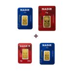 Nadir Gold 24 Ayar 11 Gram Altın (1 Ad 5 Gram Altın + 2 Ad 2,5 Gram Altın + 1 Ad 1 Gram Altın )
