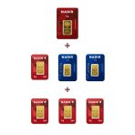 Nadir Gold 24 Ayar 14 Gram Altın (1 Ad 5 Gram Altın + 2 Ad 2,5 Gram Altın + 4 Ad 1 Gram Altın )