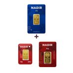 Nadir Gold 24 Ayar 16 Gram Altın (1 Ad 10 Gram Altın + 1 Ad 5 Gram Altın + 1 Ad 1 Gram Altın )