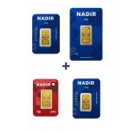 Nadir Gold 24 Ayar 16 Gram Altın (1 Ad 10 Gram Altın + 2 Ad 2,5 Gram Altın + 1 Ad 1 Gram Altın )