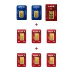 Nadir Gold 24 Ayar 16 Gram Altın (1 Ad 5 Gram Altın + 2 Ad 2,5 Gram Altın + 6 Ad 1 Gram Altın )