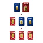 Nadir Gold 24 Ayar 16,5 Gram Altın (1 Ad 5 Gram Altın + 3 Ad 2,5 Gram Altın + 4 Ad 1 Gram Altın )