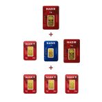 Nadir Gold 24 Ayar 16,5 Gram Altın (2 Ad 5 Gram Altın + 1 Ad 2,5 Gram Altın + 4 Ad 1 Gram Altın)