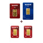 Nadir Gold 24 Ayar 17 Gram Altın (1 Ad 10 Gram Altın + 1 Ad 5 Gram Altın + 2 Ad 1 Gram Altın )