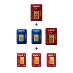 Nadir Gold 24 Ayar 18 Gram Altın (2 Ad 5 Gram Altın + 2 Ad 2,5 Gram Altın + 3 Ad 1 Gram Altın )