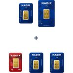 Nadir Gold 24 Ayar 18,5 Gram Altın (1 Ad 10 Gram Altın + 3 Ad 2,5 Gram Altın + 1 Ad 1 Gram Altın )