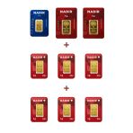 Nadir Gold 24 Ayar 18,5 Gram Altın (2 Ad 5 Gram Altın + 1 Ad 2,5 Gram Altın + 6 Ad 1 Gram Altın )