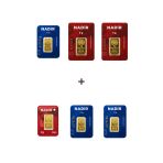 Nadir Gold 24 Ayar 18,5 Gram Altın (2 Ad 5 Gram Altın + 3 Ad 2,5 Gram Altın + 1 Ad 1 Gram Altın )