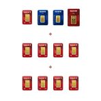 Nadir Gold 24 Ayar 19 Gram Altın (1 Ad 5 Gram Altın + 2 Ad 2,5 Gram Altın + 9 Ad 1 Gram Altın )