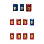 Nadir Gold 24 Ayar 19,5 Gram Altın (1 Ad 5 Gram Altın + 3 Ad 2,5 Gram Altın + 7 Ad 1 Gram Altın )