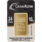 NADİR veya İAR veya REKOR 10 gr 24 Ayar 995 Milyem Gram Altın