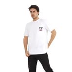 Naglita 118 Jeans Oversize Beyaz Erkek T-Shirt