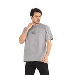 Naglita 118 Wild Oversize Gri Erkek T-Shirt