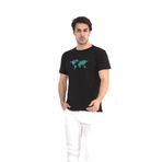 Naglita 118 World Regular Siyah Erkek T-Shirt
