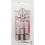 Nail 12'li French Pembe Takma Tırnak