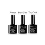 Naıl Co Primer Air Dry + BaseCoat + TopCoat 7,5 ml Kalıcı Oje Protez Tırnak 3'lü Katman