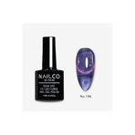 Naıl Co Uv Led Kalıcı Oje 7.5 ml Kedi Gözü Cat Eye Magnetik Seri Nailco 196