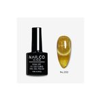 Naıl Co Uv Led Kalıcı Oje 7.5 ml Kedi Gözü Cat Eye Magnetik Seri Nailco 202