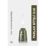Nail Enamel Yoğun Renk Veren Uzun Süre Kalıcı Parlak Oje (454 Army Glam) 8682536036153