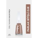 Nail Enamel Yoğun Renk Veren Uzun Süre Kalıcı Parlak Oje (472 Caramel Latte) 8682536036221 - 472 Caramel Latte