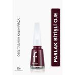 Nail Enamel Yüksek Pigmentli & Parlak Bitişli Oje Fne-306 Lost In Bordeaux