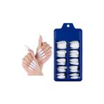 Nail Master 96 Adet Beyaz Stiletto Takma Tırnak