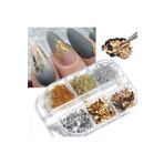 Nail Master Folyo Parçaları 6'lı Tırnak Süsleme Nail art