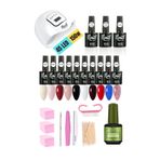 Nail Master Kalıcı Oje Seti 10 Adet Favori Renk 7,3ml