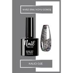 Nail Master M852 7.3 ml Kalıcı Oje Simli Koyu Gümüş