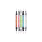 Nail Master Nail Art Fırça Silikon Tırnak Fırçası 5li Set jel,oyma,heykel,akrilik, Tasarım