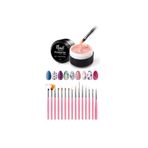 Nail Master Protez Tırnak Jeli 15ml 903 + 15li Fırça Seti