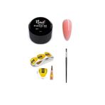 Nail Master Protez Tırnak Jeli 15ml 903 Jel Fırçası 20li Şablon