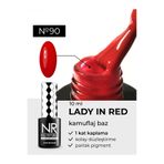 Nail Republic Kalıcı Oje Kırmızı Lady In Red 090 (10 Ml)
