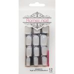 Nail Takma Tırnak 12'li - French Beyaz