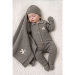 Naka Concept Lüks Triko Erkek Bebek Hastane Çıkışı Seti – Premium Baby Boy Gift Box