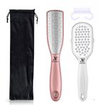 NAKACENCE Ayak Dosyası, Ayak Scrubber Ölü Deri Çift Taraflı Ayak Kazıyıcı Törpü Nasır Sökücü, Pedikür Ayak Scrubber Rende, Çatlak Topuklar için Ayak Topuk Craper, Nasır Temizleme için Ayak Rende Tıraş Makinesi
